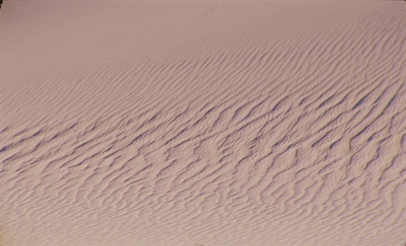 A clip of the desert waves