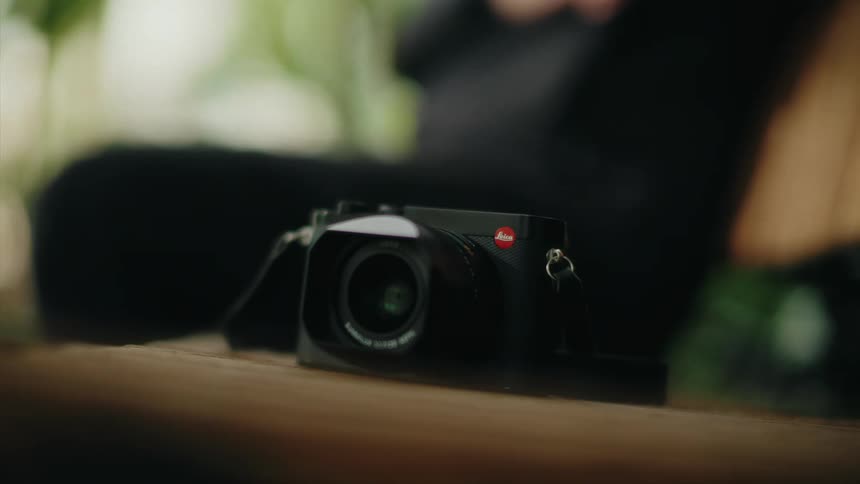 A close up image of a camera