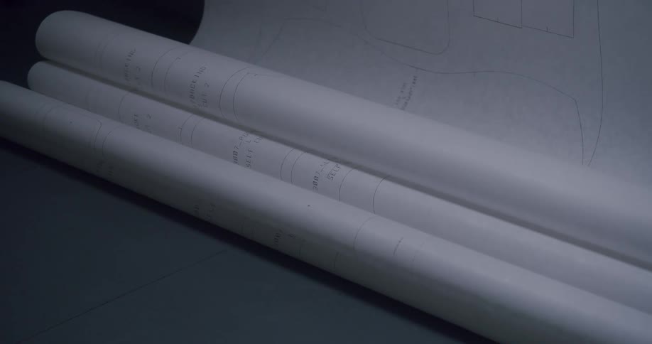 A clip of white papers