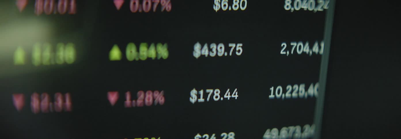 A clip of a digital chart