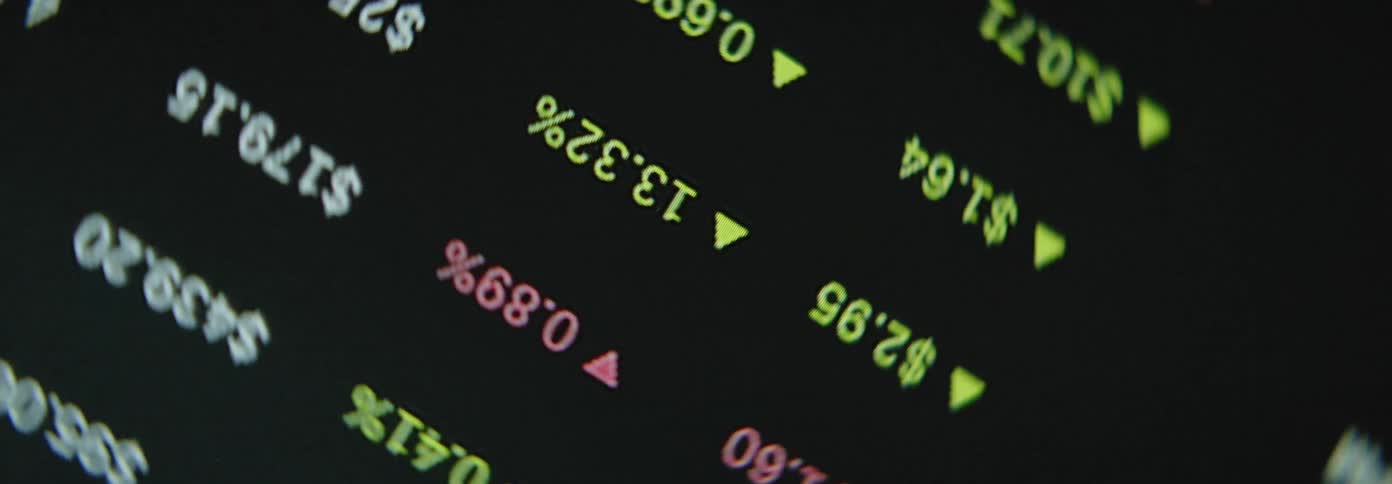 A digital clip of a trading chart