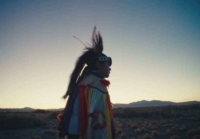 A footage of an indianan person dancing