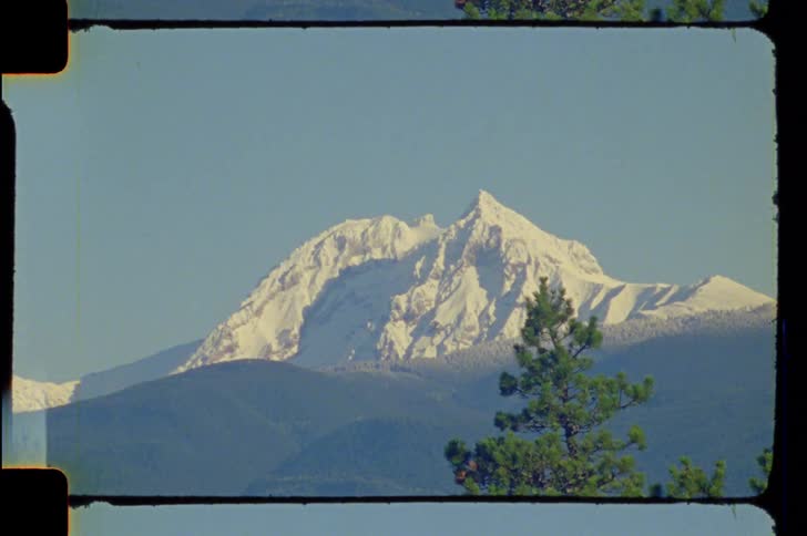 A large icy mountain