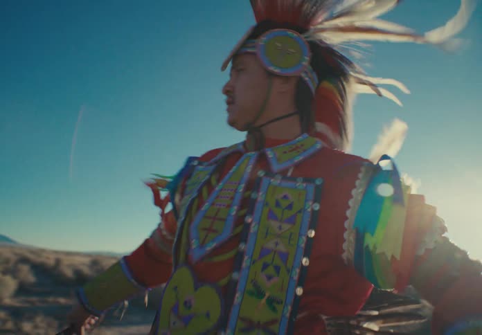 A clip of a native dancer