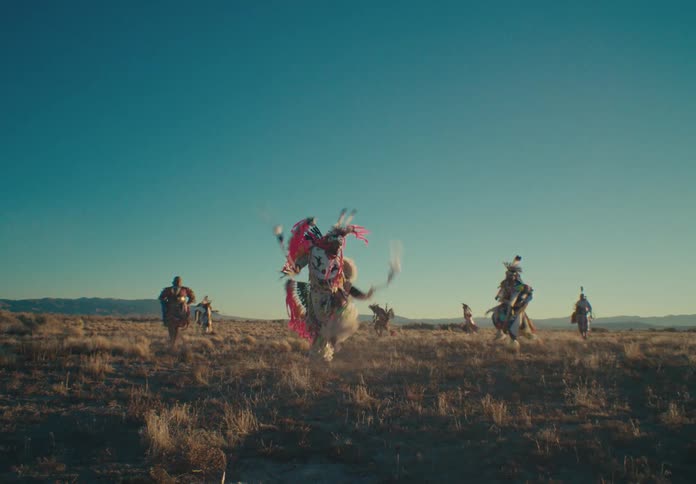 A clip of native dancers