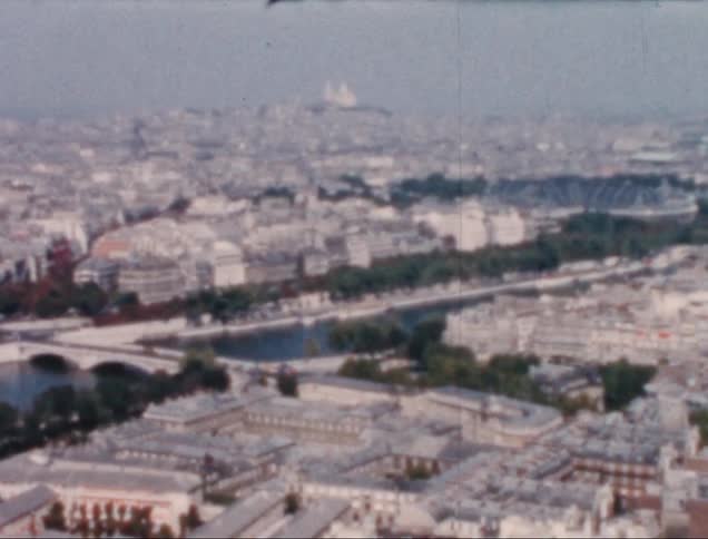 A panoramic view of a city