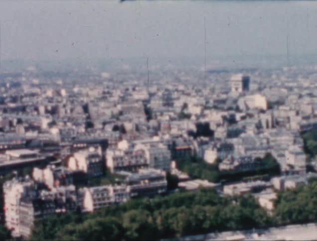 An aerial footage of a city