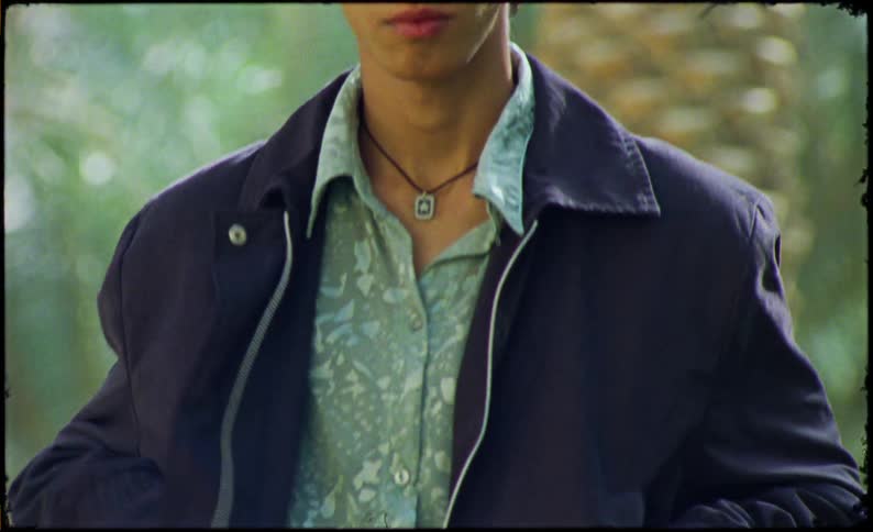 A footage of a male model