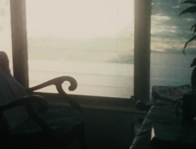 The inside of a beach house