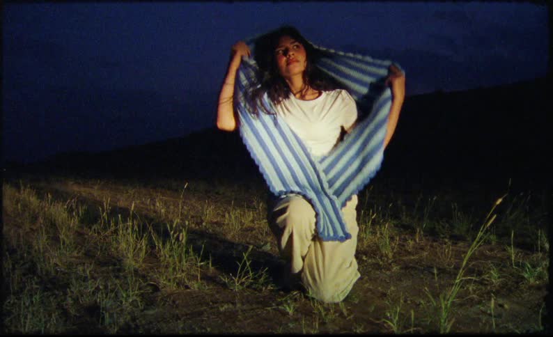 A night clip of a female