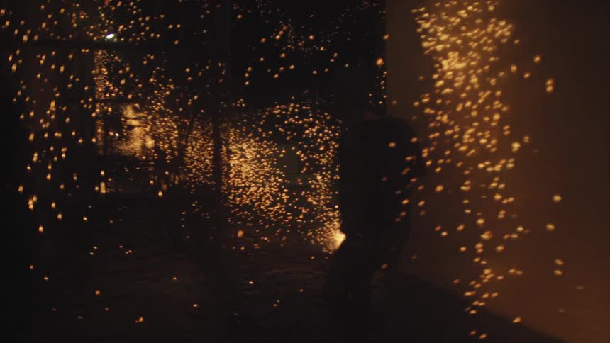 Sparks in the dark