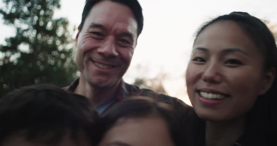 Portrait of a happy family