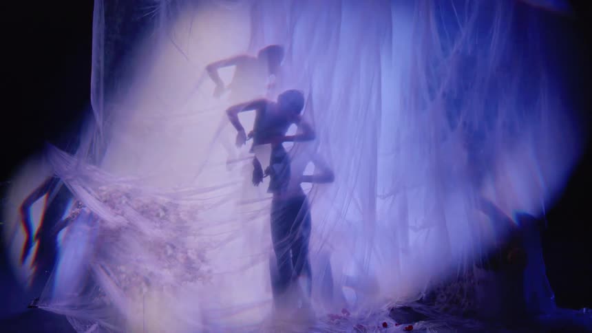 A clip of a female dancer