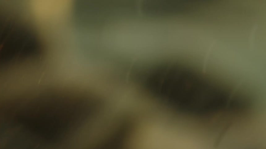 Liquid moving among small stones
