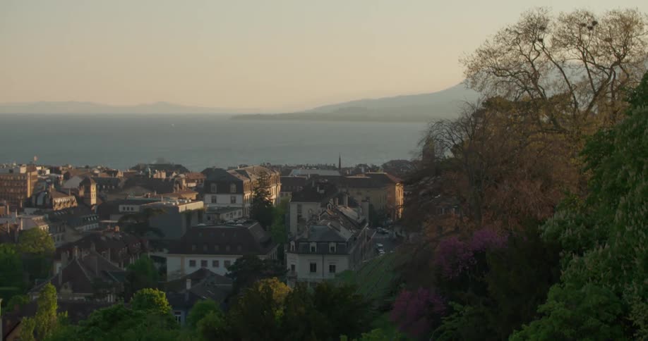 The homes are around the hills