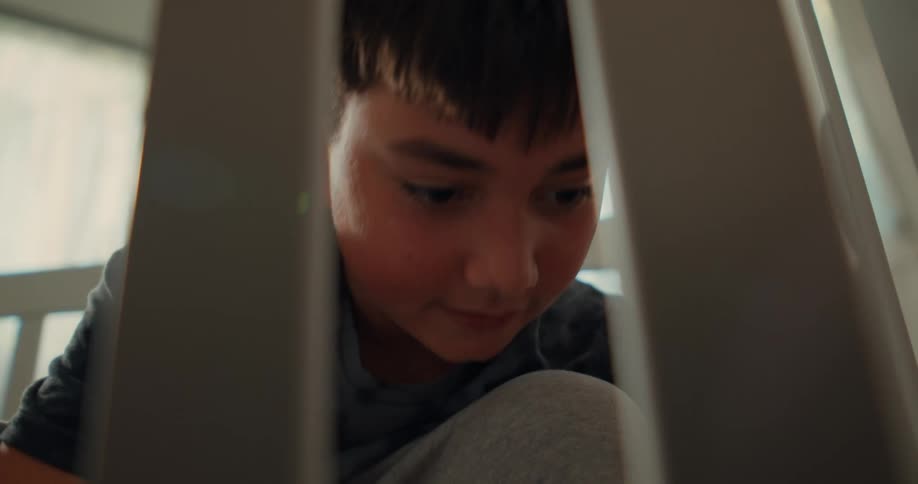 A clip of a kid playing