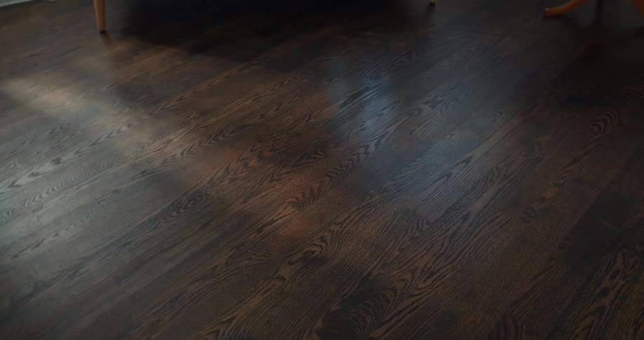 Shadows move on the wood floor