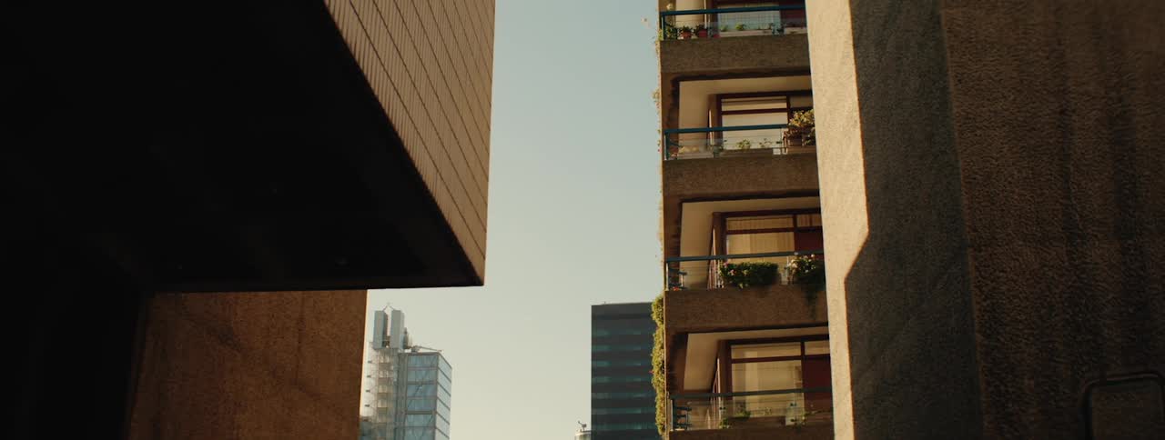 Exterior and modern architecture of standardized buildings