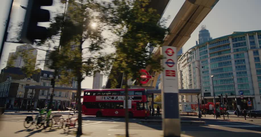 The big city is full of people walking around