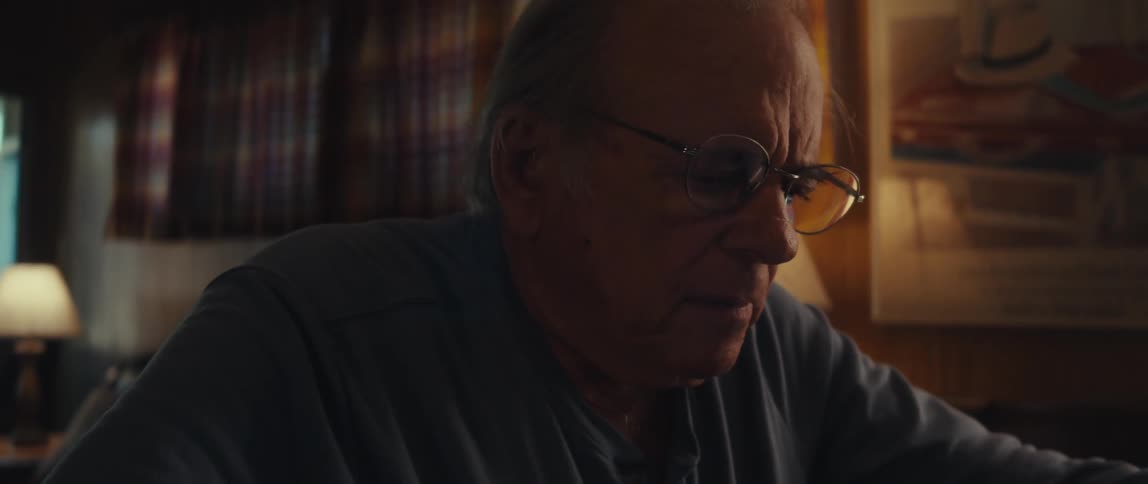 Portrait of an elderly man sitting