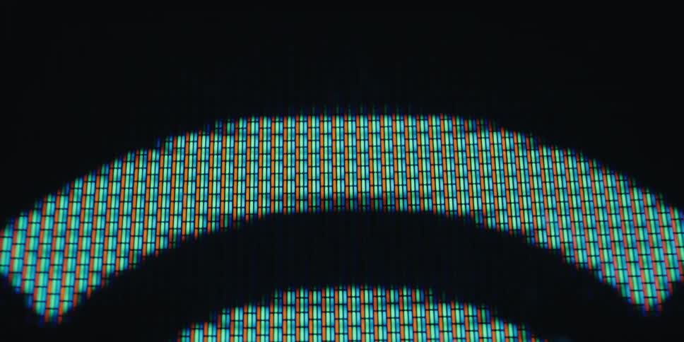 Computer screen displaying a wifi signal