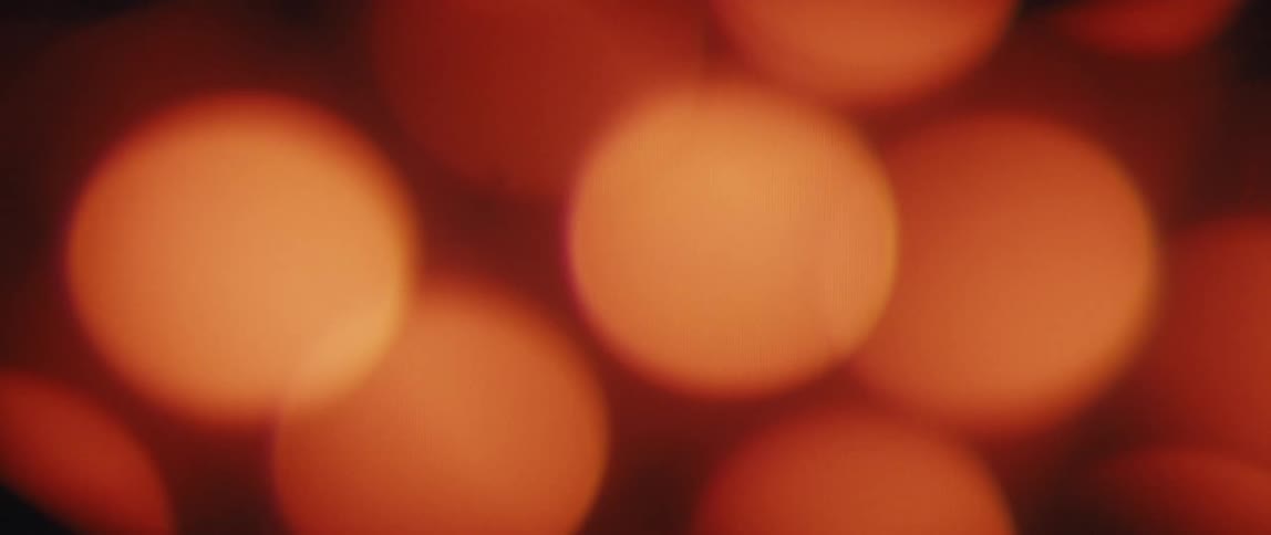 Abstract closeup on lights in red circles