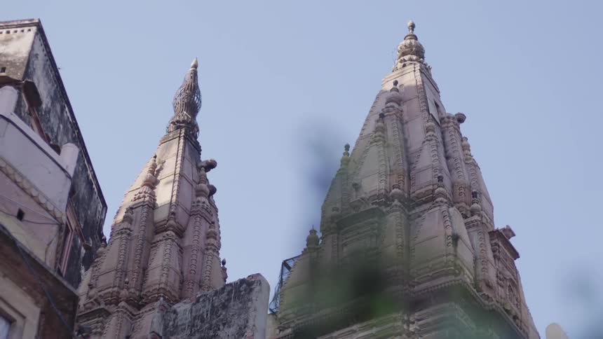 Exterior architecture of an ancient cathedral