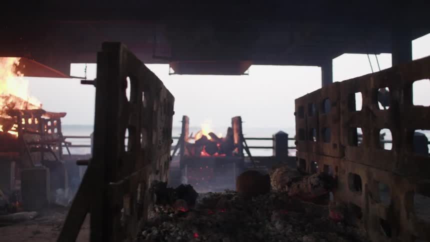 A clip of a blacksmith industry