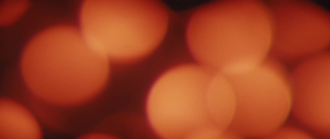 Abstract blurred red circles