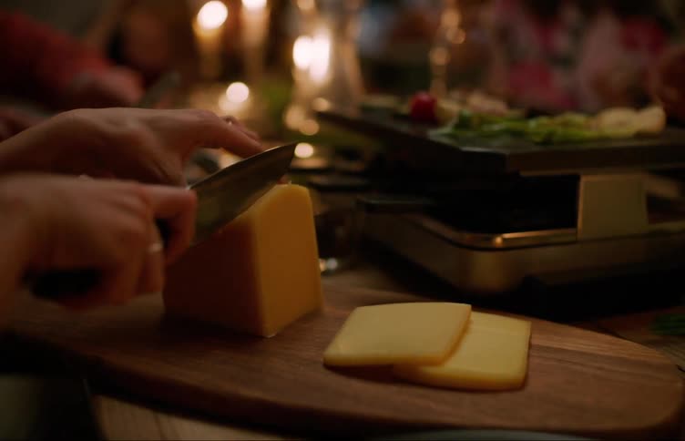 A clip of people preparing a meal