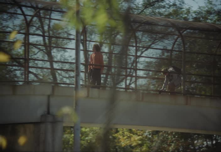 A clip of teens skateboarding