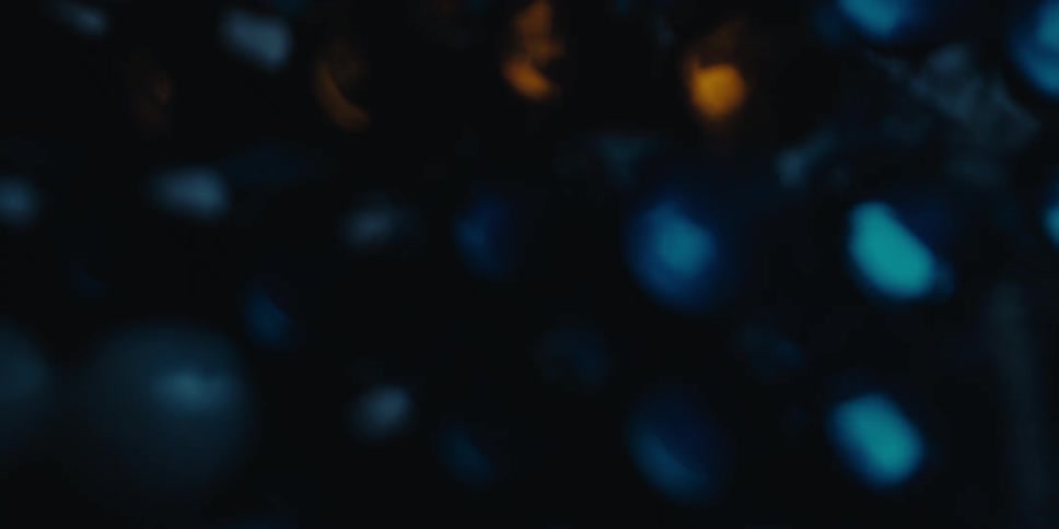 Light reflects off the gems