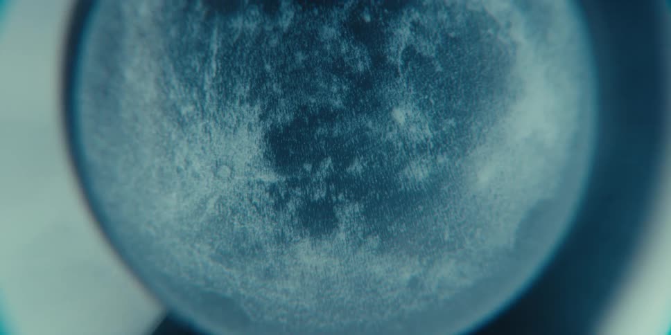 Abstract closeup on a sphere