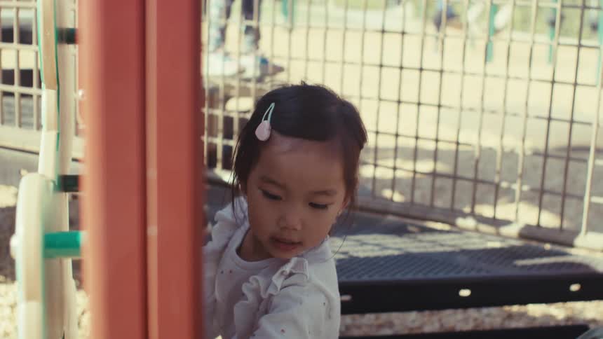 A clip of kids playing at the park