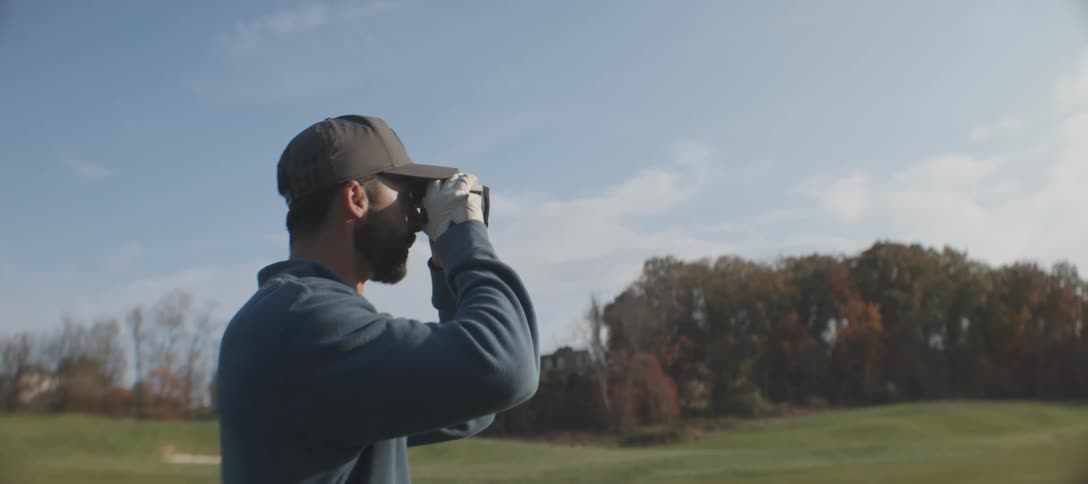 A clip of a man using the camera