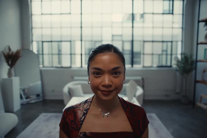 Portrait of a woman in a room during the day