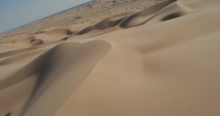 A clip of the desert