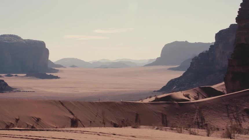 Desert canyon landscape