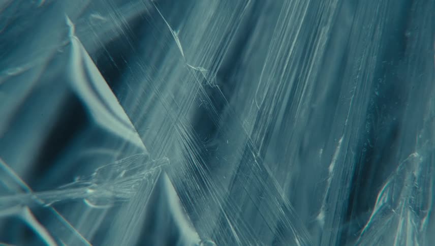 Extreme close up on a freezing ice texture