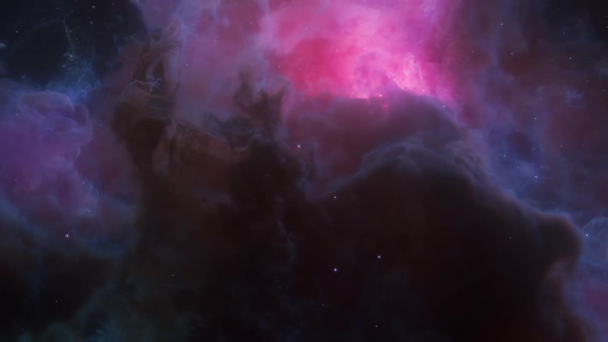 An abstract clip of an outerspace