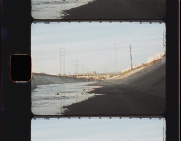 Los Angeles River on Super 8mm