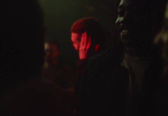 Group of people at a night club
