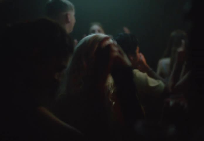 People dancing at a club