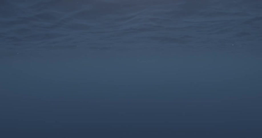 Close up of small ocean waves
