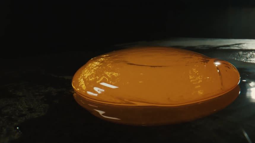 Forged glass cooling in water
