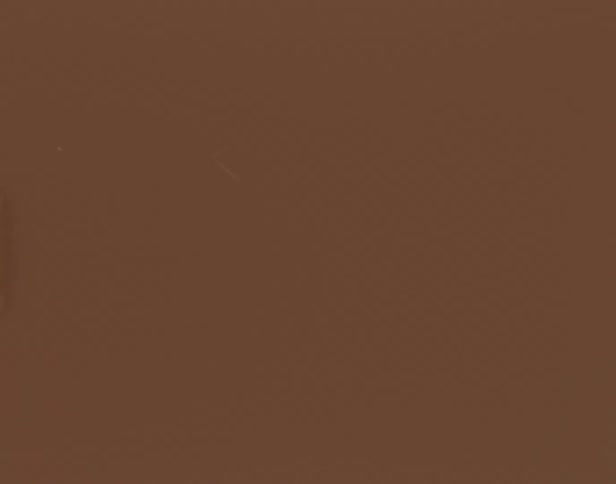 Smooth and uniform surface in brown color