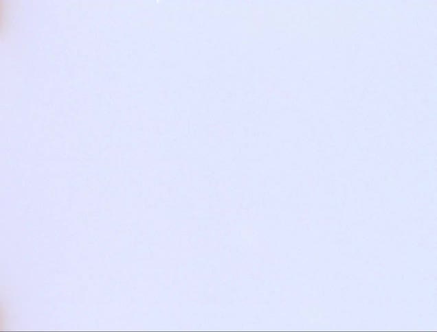 A vintage film strip with alternating gradient colors of white orange and red