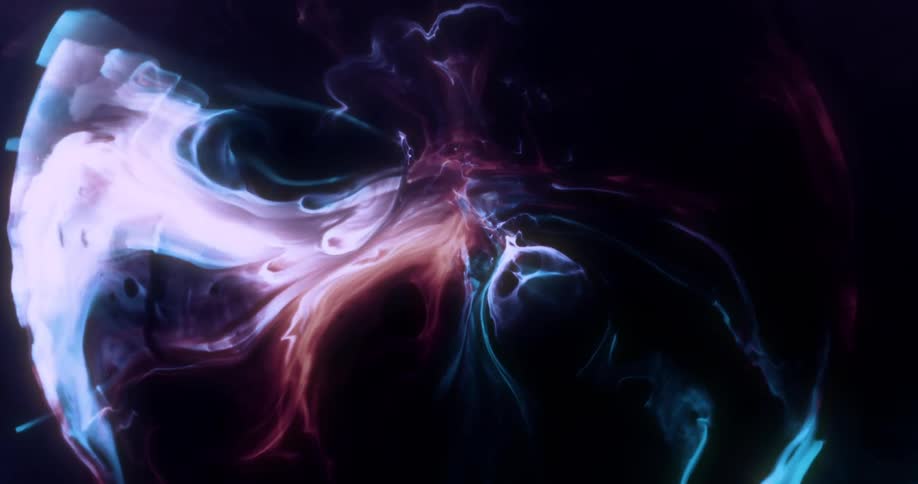 Vortex against a dark background in abstract expansion
