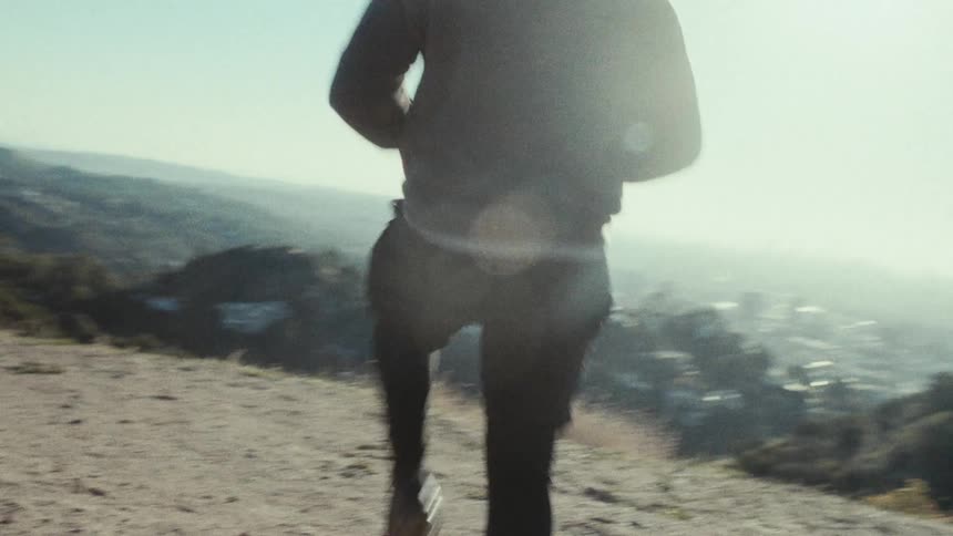 A clip of a man exercising