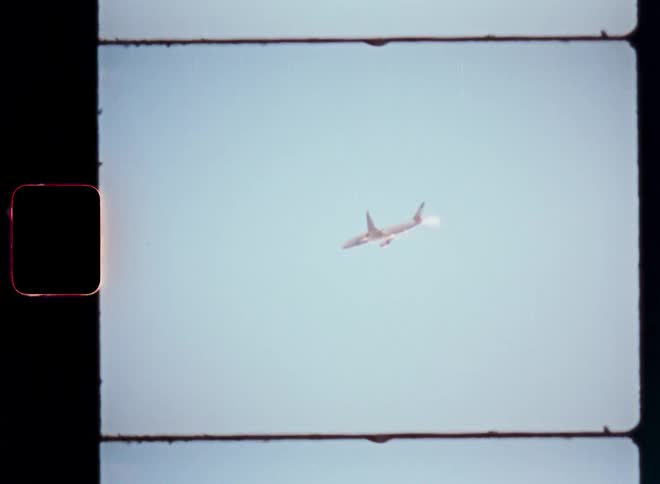 A passenger plane is flying at cruising altitude